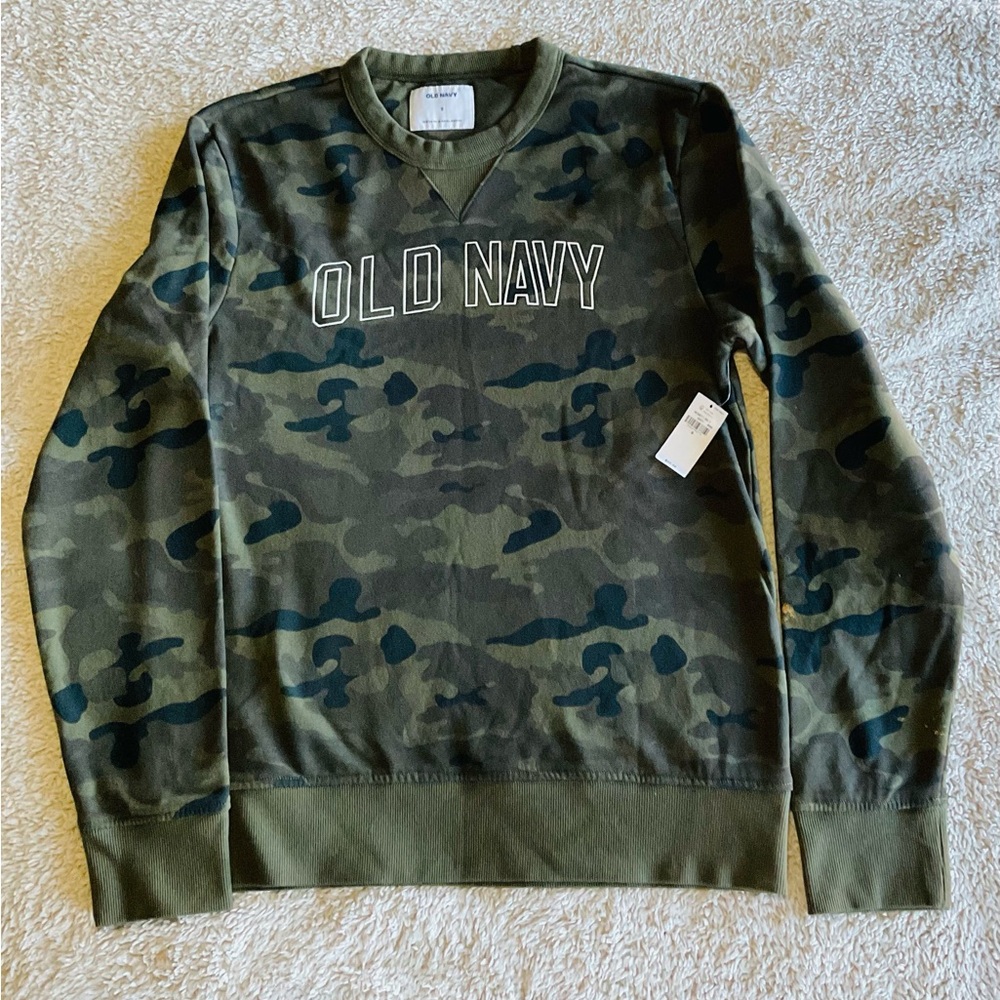 Old Navy Men's Camouflage Sweater Size S